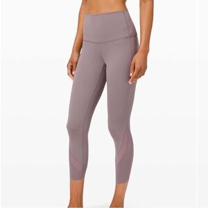 Lululemon Wunder Under Crop High-Rise *Roll Down Scallop Full-On Luxtreme 23"